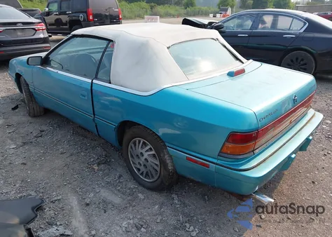 1993 Chrysler Lebaron z USA, uszkodzony, nr VIN 1C3XU4539PF535126